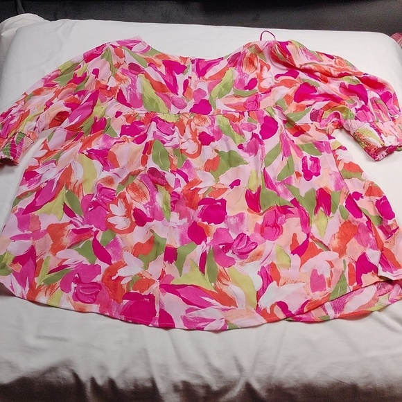 Terra & sky women's short sleeved top size 1X - Picture 8 of 13